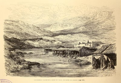 Washerwomen; Banks of the Tagus, Near Toledo by Gustave Dore